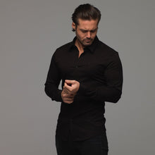 Load image into Gallery viewer, Father Sons Super Slim Luxe Ultra Stretch Classic Black - FS214