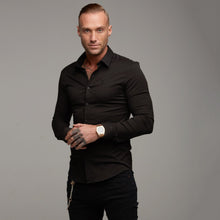 Load image into Gallery viewer, Father Sons Super Slim Luxe Ultra Stretch Classic Black - FS214