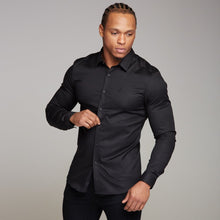 Load image into Gallery viewer, Father Sons Super Slim Luxe Ultra Stretch Classic Black - FS214