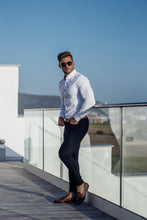 Load image into Gallery viewer, Father Sons Super Slim Stretch Classic Oxford White - FS300