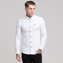 Load image into Gallery viewer, Father Sons Super Slim Stretch Classic Oxford White - FS300
