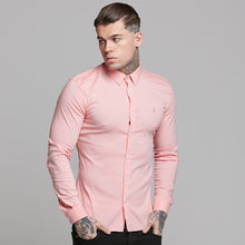 Load image into Gallery viewer, Father Sons Super Slim Ultra Stretch Pink Long Sleeve - FS476
