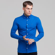 Load image into Gallery viewer, Father Sons Super Slim Royal Blue Jersey - FSH02
